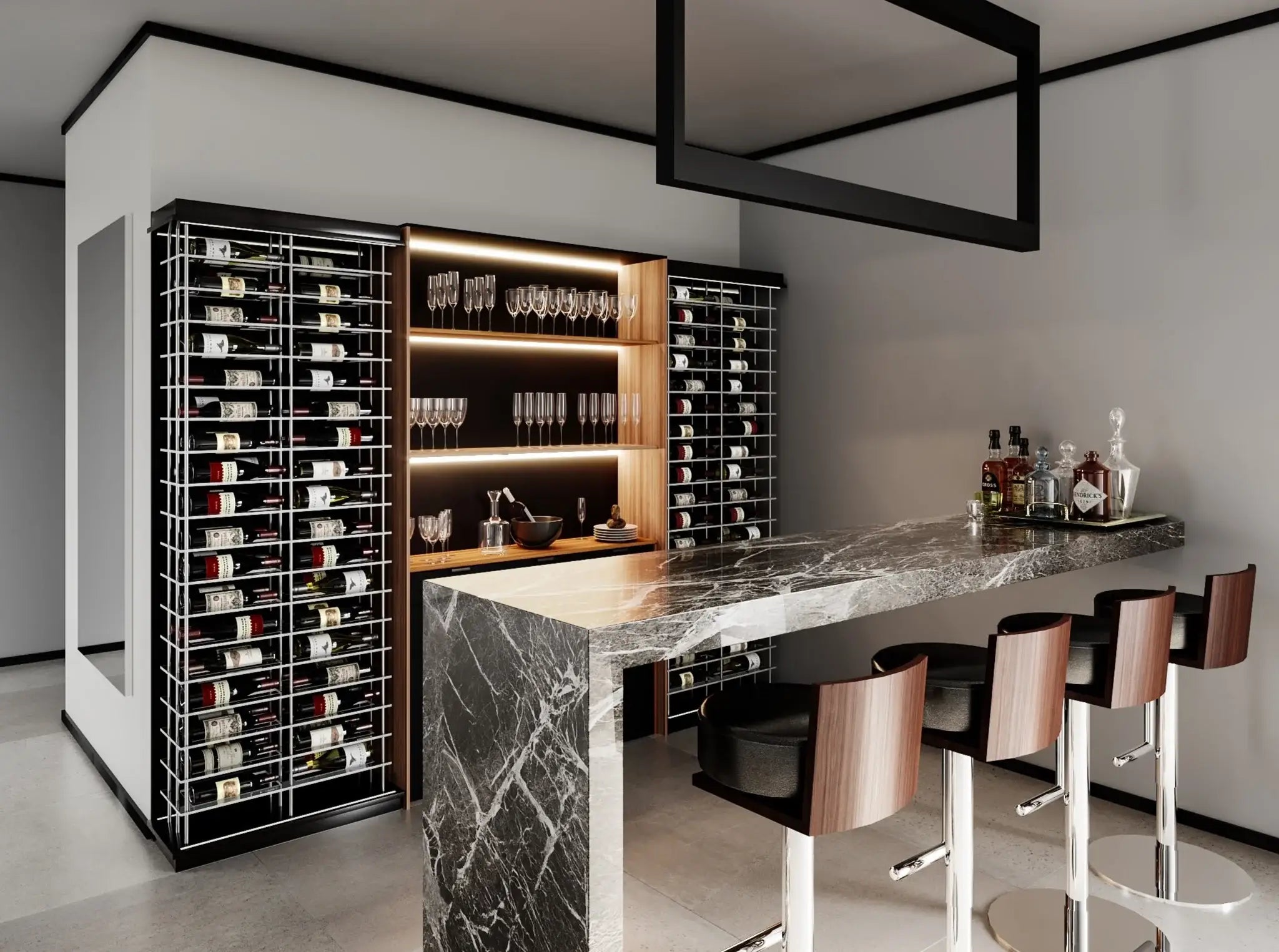 Modern Vineyard Wine Cellars