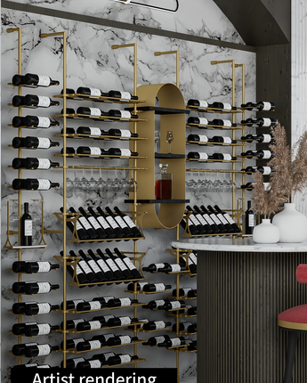 Designer Wine Wall