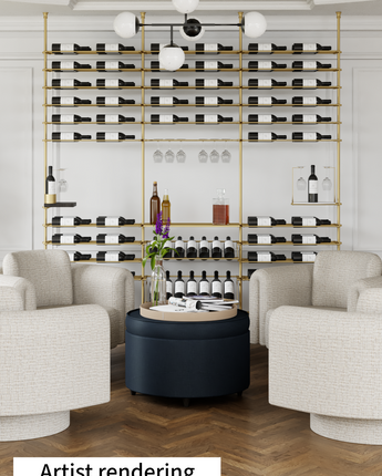 Designer Wine Wall