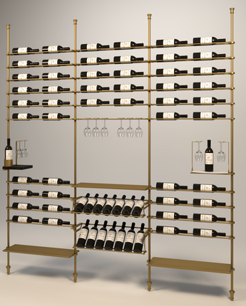 designer wine wall