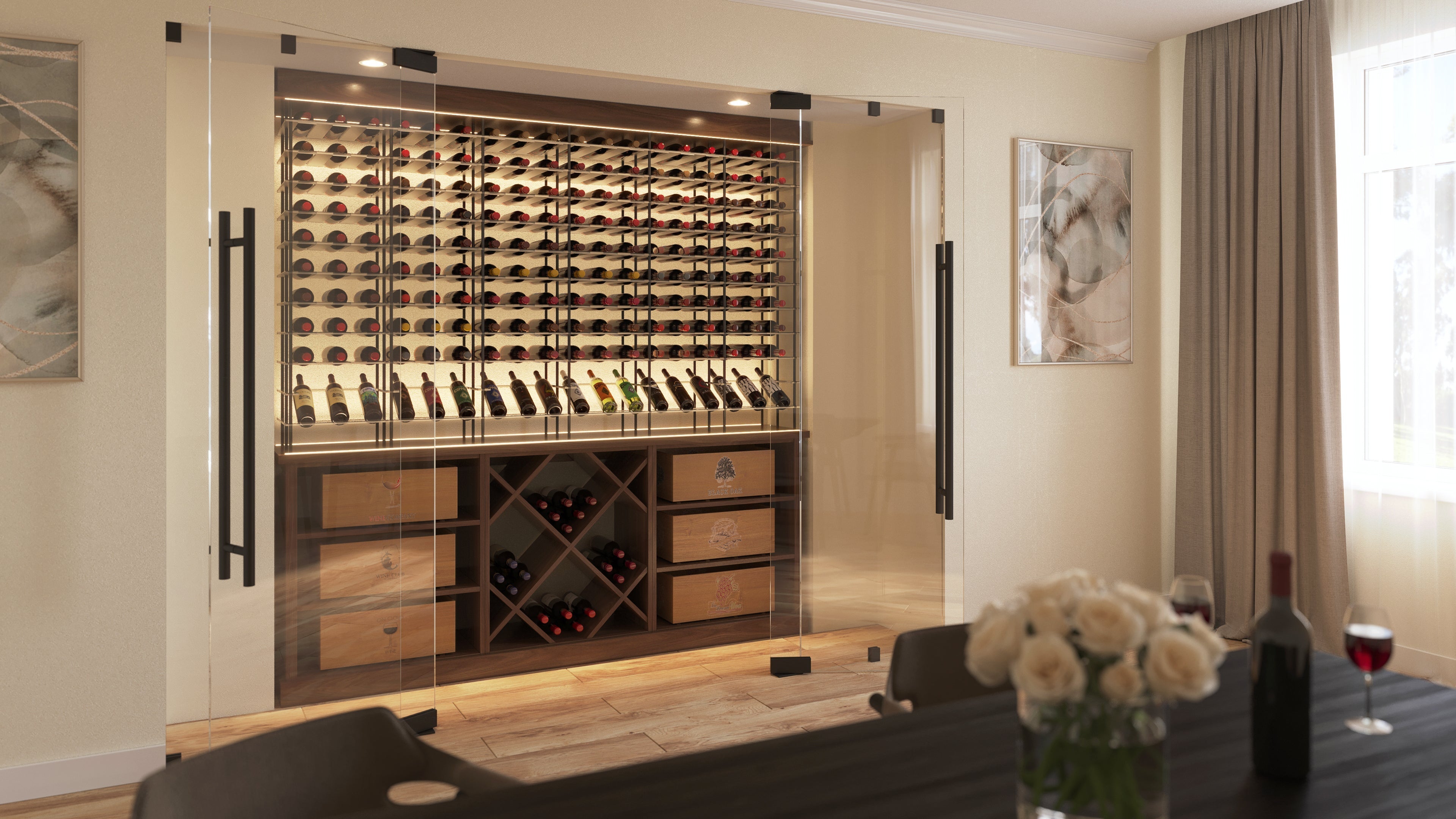 Elevation Wine Wall