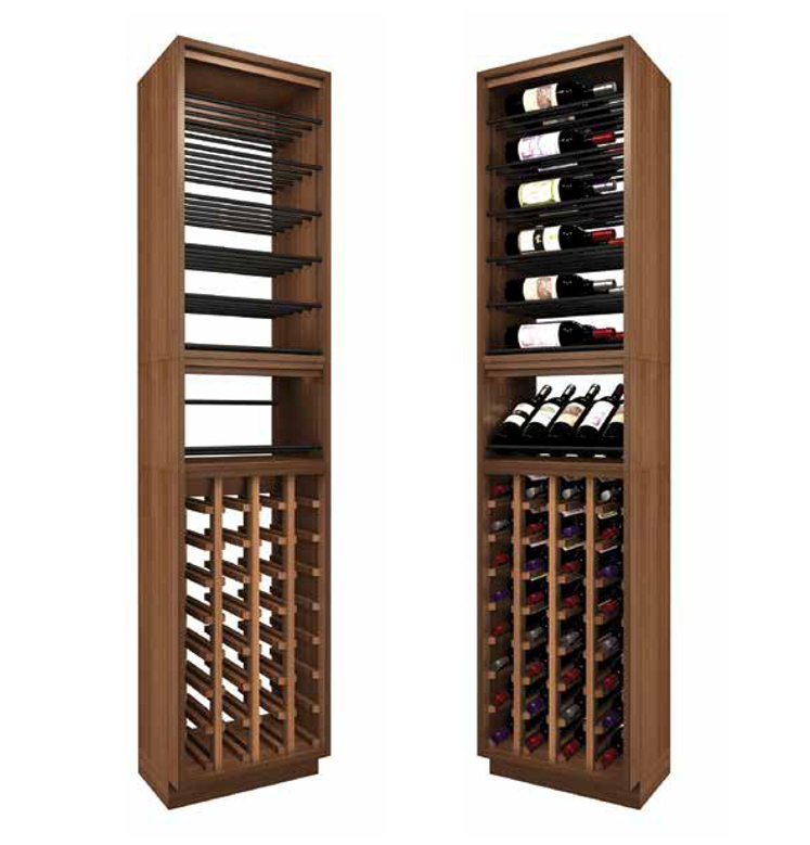 60 Bottle Tower Series Wine Rack ET4 Vineyard Wine Cellars