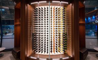 Delta Sky Club Wine Cabinet