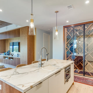 Custom Wine Display Wall