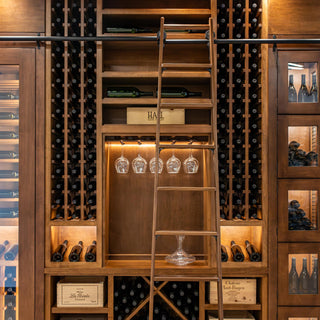 Custom wine cellar