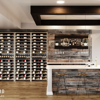 Semi-custom wine racks to suit any design style