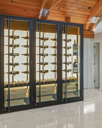 THE ONE - Glass Wine Wall Enclosure