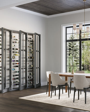 THE THREE - Glass Wine Wall Enclosure