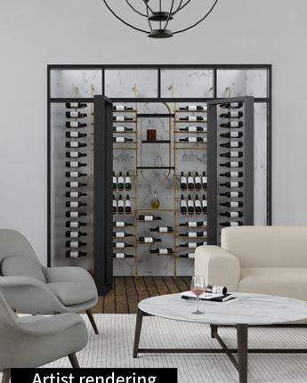 Designer Wine Wall