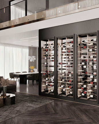 VITRUS Glass Enclosed Wine Cellar - Model Seven