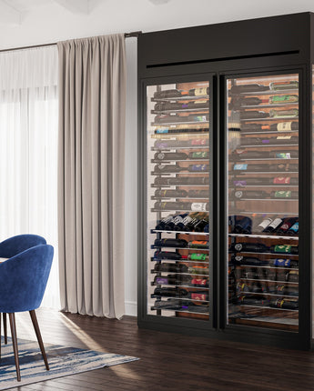 VITRUS Glass Enclosed Wine Cellar - Model Two