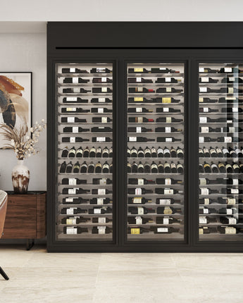 VITRUS Glass Enclosed Wine Cellar - Model Five