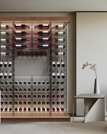 136-Bottle Elevation Wine Display