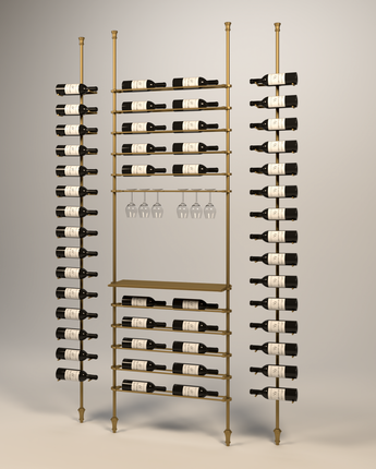 designer wine display