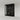 The Wine Square CAVEA triple door glass wine cellar with Stone black marble interior finish — 91 inch wide floor-to-ceiling matte black aluminum frame with label-forward horizontal racking