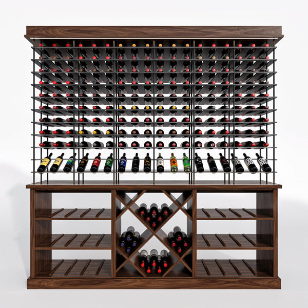 270-Bottle Elevation Wine Display – Vineyard Wine Cellars
