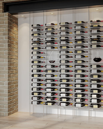 208-Bottle Elevation Wine Display