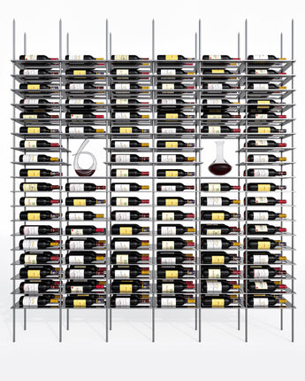 208-Bottle Elevation Wine Display